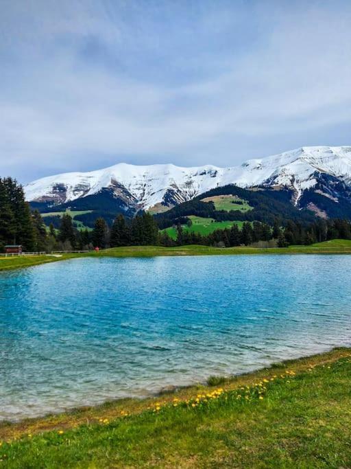 Logement A Megeve Avec Jardin Exterior foto